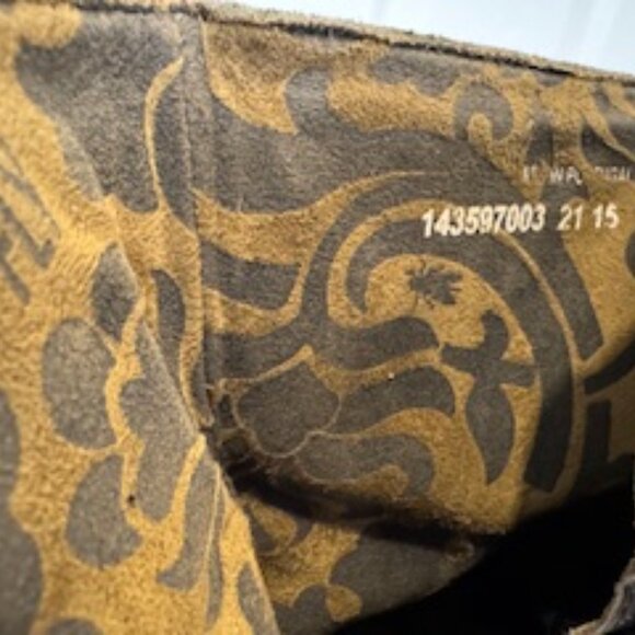 FLY London Green Heeled Ankle Boots - Picture 3 of 4